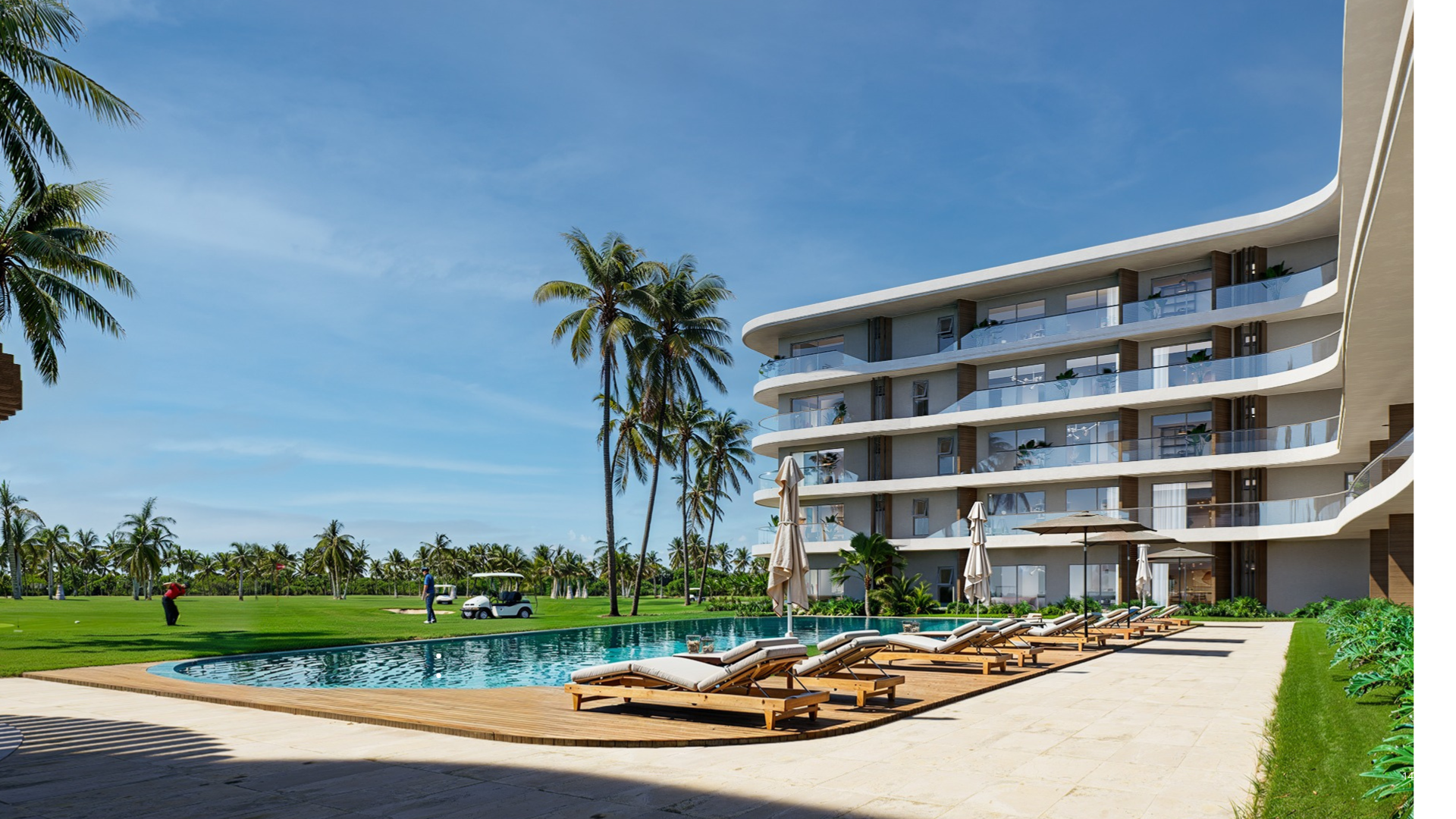 Azzure Coral Golf Resort Inversión en Apartamentos de Lujo en Punta Cana